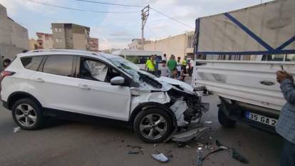 Mardin’de 6 araçlı zincirleme trafik kazası: 1 yaralı