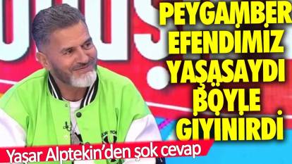 Yaşar Alptekin'den 'Hacı böyle giyinmez' eleştirilerine yanıt