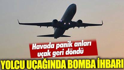 Son dakika... Ankara-Erzincan seferini yapan uçağa bomba ihbarı