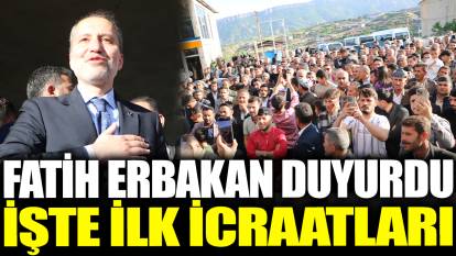 Fatih Erbakan duyurdu! Kazandıkları belediyeler sonrası ilk icraatlarını açıkladı