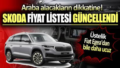Skoda fiyat listesi yenilendi: Fiat Egea'dan bile çok daha ucuza SUV fırsatı!
