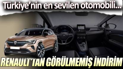 Renault'tan görülmemiş indirim: Türkiye'de ondan ucuz otomobil yok!