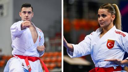 Milli karateciler Ali Sofuoğlu ve Dilara Bozan Avrupa şampiyonu oldu