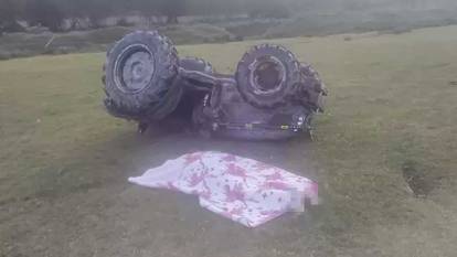 İznik'te traktör devrildi: 1 ölü 2 ağır yaralı