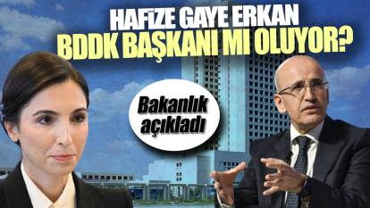 Hafize Gaye Erkan BDDK Başkanı mı oluyor? Bakanlık açıkladı
