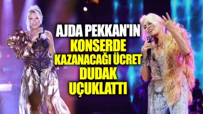 Ajda Pekkan'ın stadyum konserinde kazanacağı ücret dudak uçuklattı