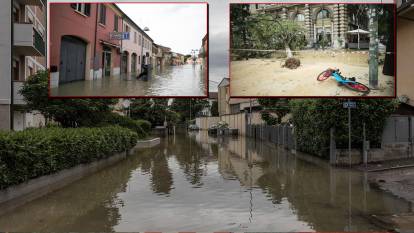 İtalya'yı şiddetli yağış vurdu: Birçok şehir sulara gömüldü!