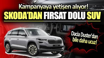 Skoda'dan yok artık dedirten fiyat listesi: O SUV Dacia Duster'dan bile ucuz!