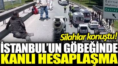İstanbul'un göbeğinde kanlı hesaplaşma: Silahlar konuştu!