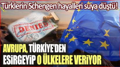 Avrupa Türkiye'ye neden Schengen vizesi vermiyor?