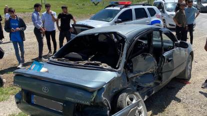 Ağrı'da trafik kazası: 4 yaralı
