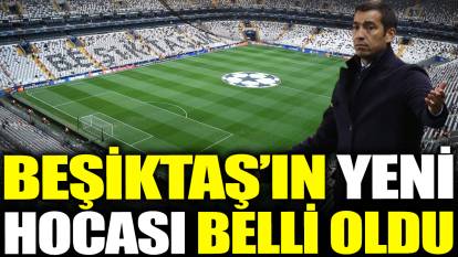 Son dakika... Beşiktaş yeni teknik direktörünü duyurdu