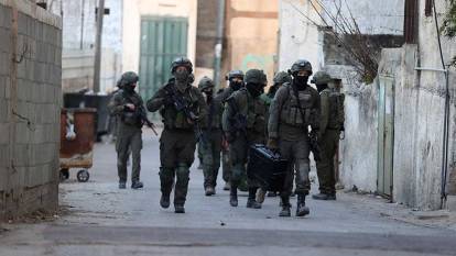 İsrail'den Batı Şeria'ya baskın! 4 Filistinli gözaltına alındı