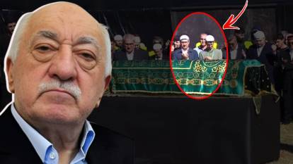 Fethullah Gülen’in cenazesinde görüldü yer yerinden oynadı! Tabutun başındaki o mu?