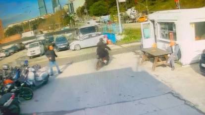 Yediemin Otoparkı'ndan film gibi hırsızlık: Motosikletini çalarak geri aldı